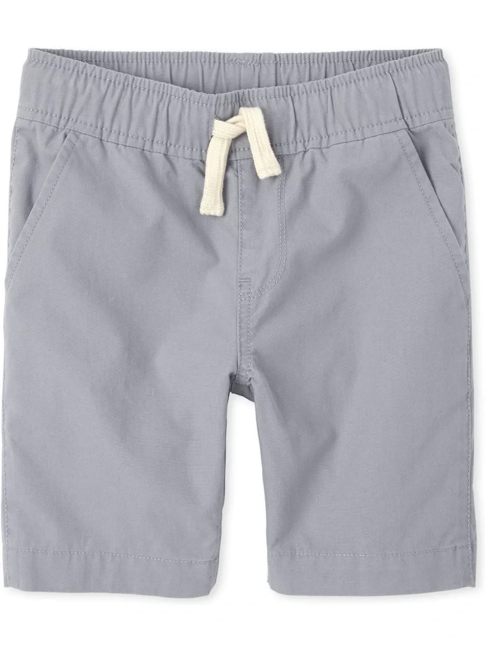 The Children's Place Light Gray Jogger Shorts 2 pack